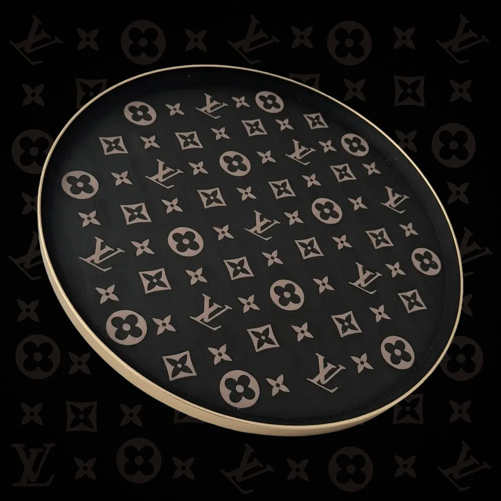 Vassoio Svuotatasche Luxury Monogram – Louis Vuitton Style - immagine 2
