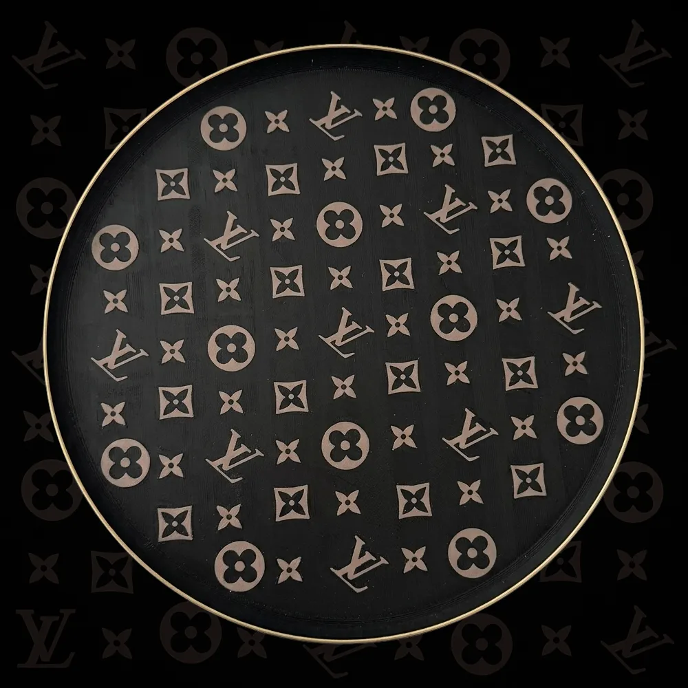 Vassoio Svuotatasche Luxury Monogram – Louis Vuitton Style