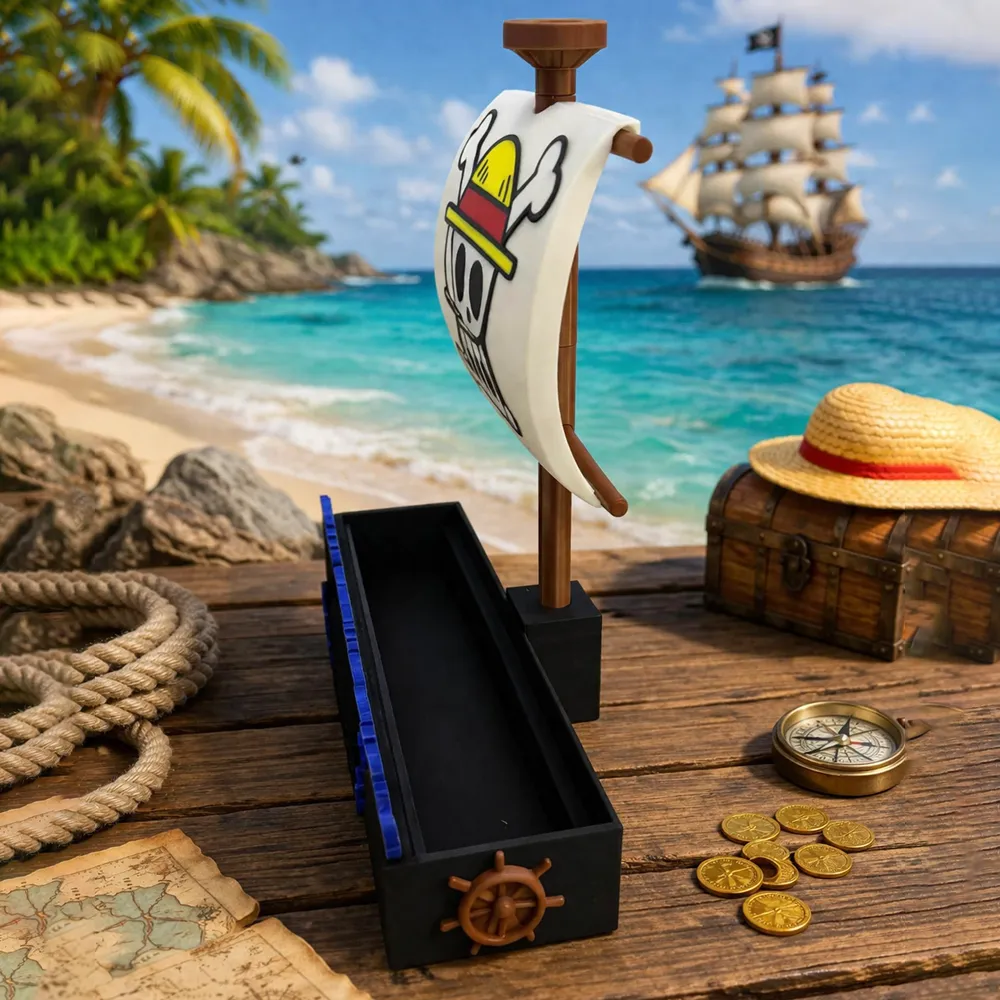 One Piece barca onda blu - immagine 2